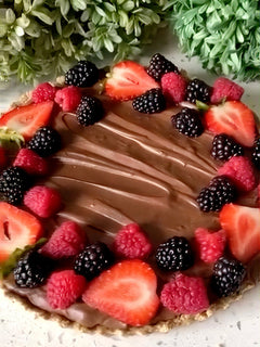 Chocolate Berry Tarte with Chocolate Ganache