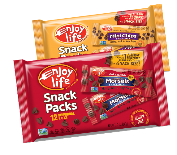 Introducing NEW! Baking Chocolate Snack Packs! Enjoy Life Foods