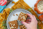 Pumpkin Blondies with White Baking Chips