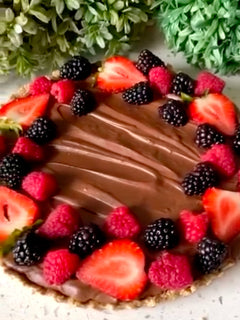 Chocolate Berry Tarte with Chocolate Ganache