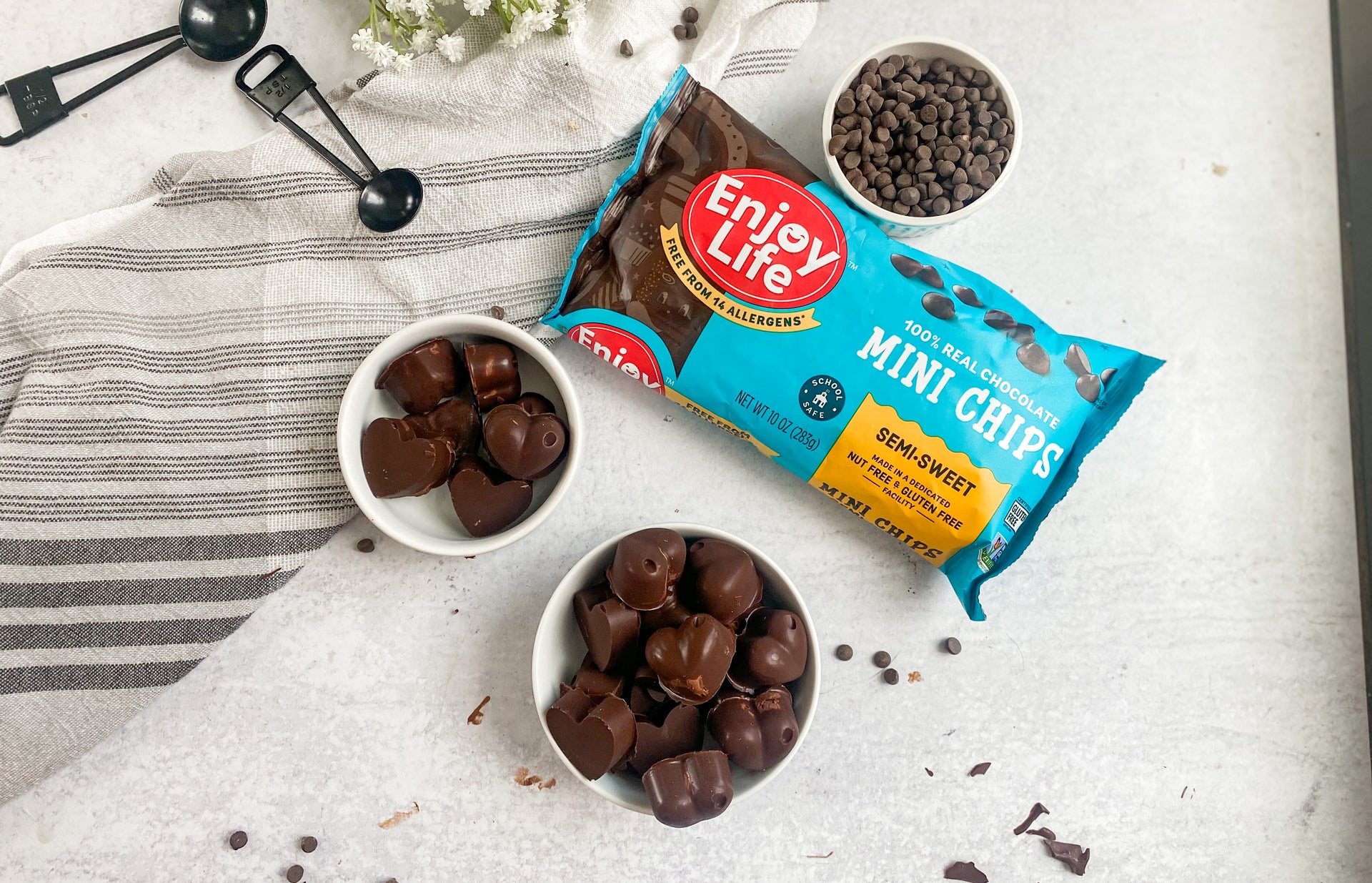 AllergyFriendly Chocolate Heart Truffles Enjoy Life
