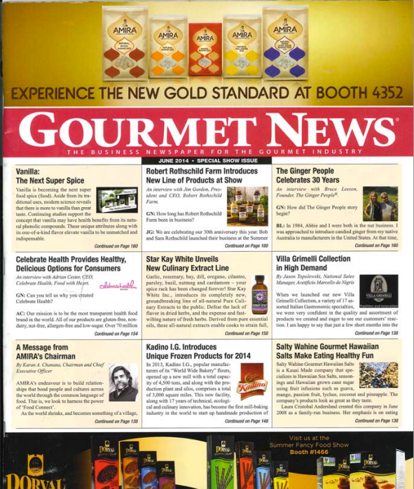 Gourmet News, June