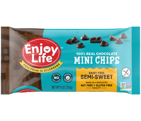 ✨Enjoy Life✨ Semi-Sweet Mini Chocolate Chips - Dairy & Allergen Free – Enjoy Life