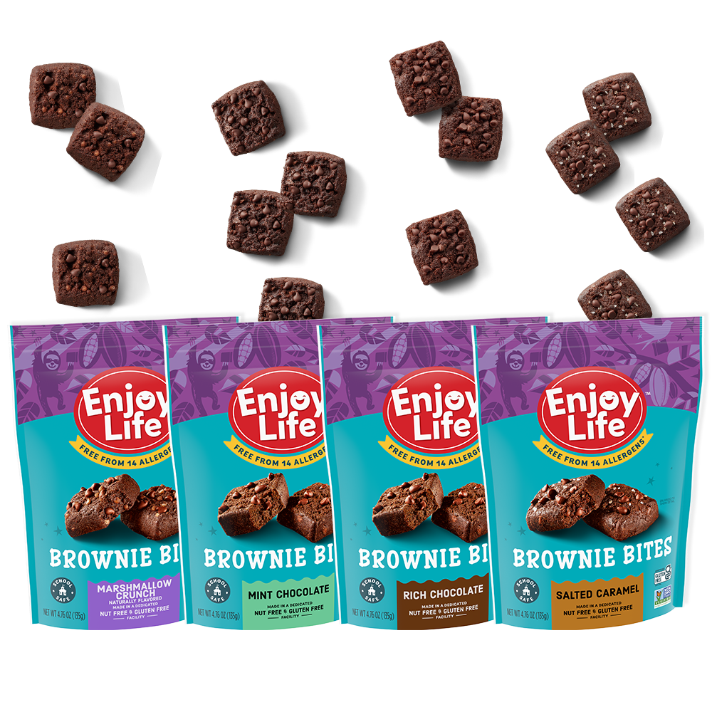 Allergy Friendly Brownie Bites Enjoy Life