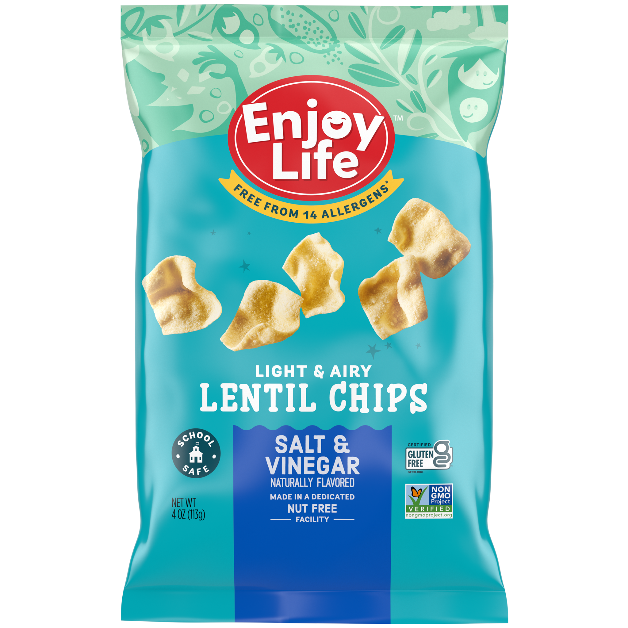 Chips de lentilles