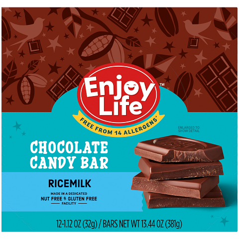 allergy free chocolate candy bar