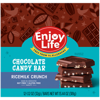 allergy free chocolate candy bar with ricemilk